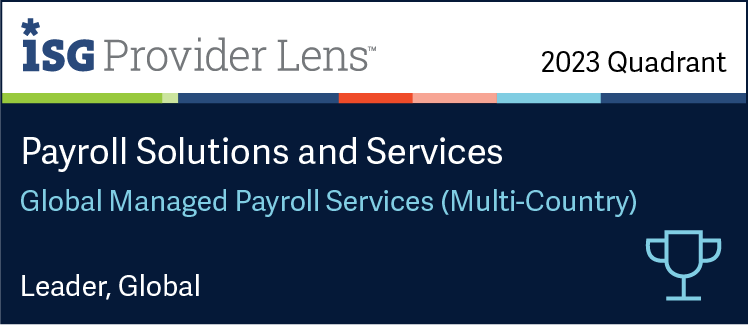 Global Managed Payroll Services (Multi-Country) - ISG Provider Lens™ 2023 Report