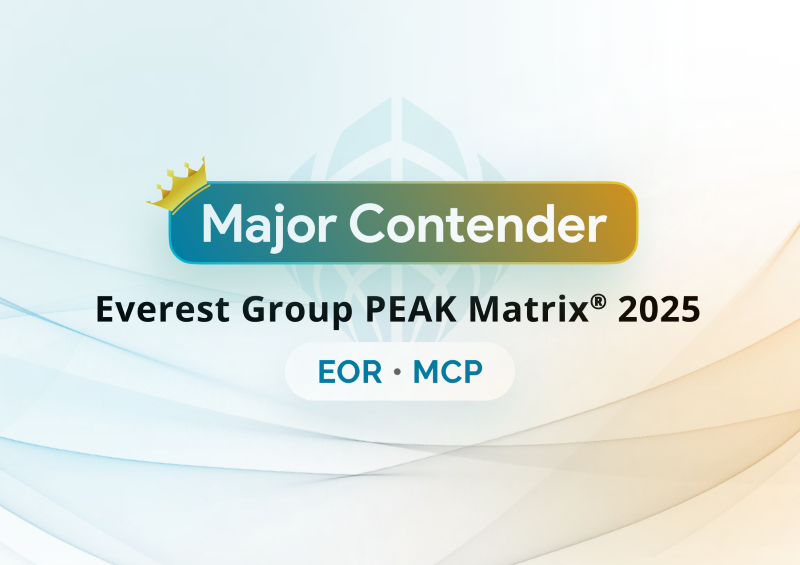 Mercans Recognized as Major Contender in Everest Group’s 2025 EoR & MCP PEAK Matrix®